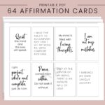 Affirmation Cards Printable Positive Affirmation Cards Printable Affirmation Cards PDF Etsy
