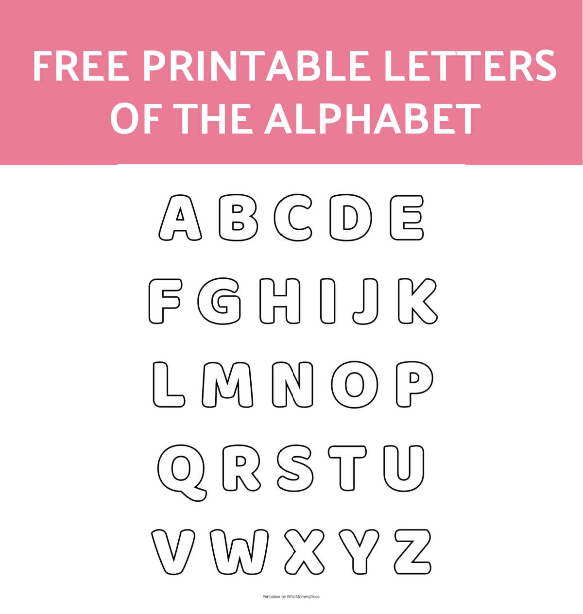large letter stencils free to print large letter stencils free to print
