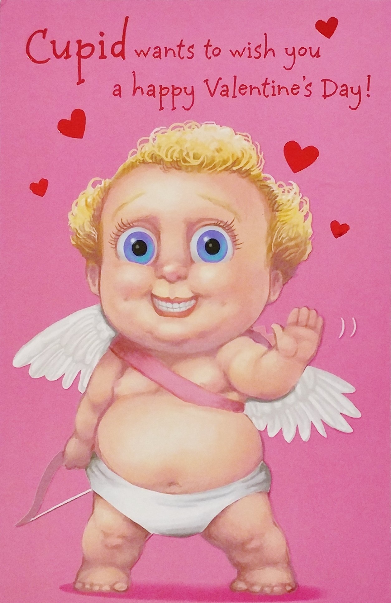 Amazon Cupid Talk About Creepy Funny Humor Happy Valentine s Day Greeting Card Office Products