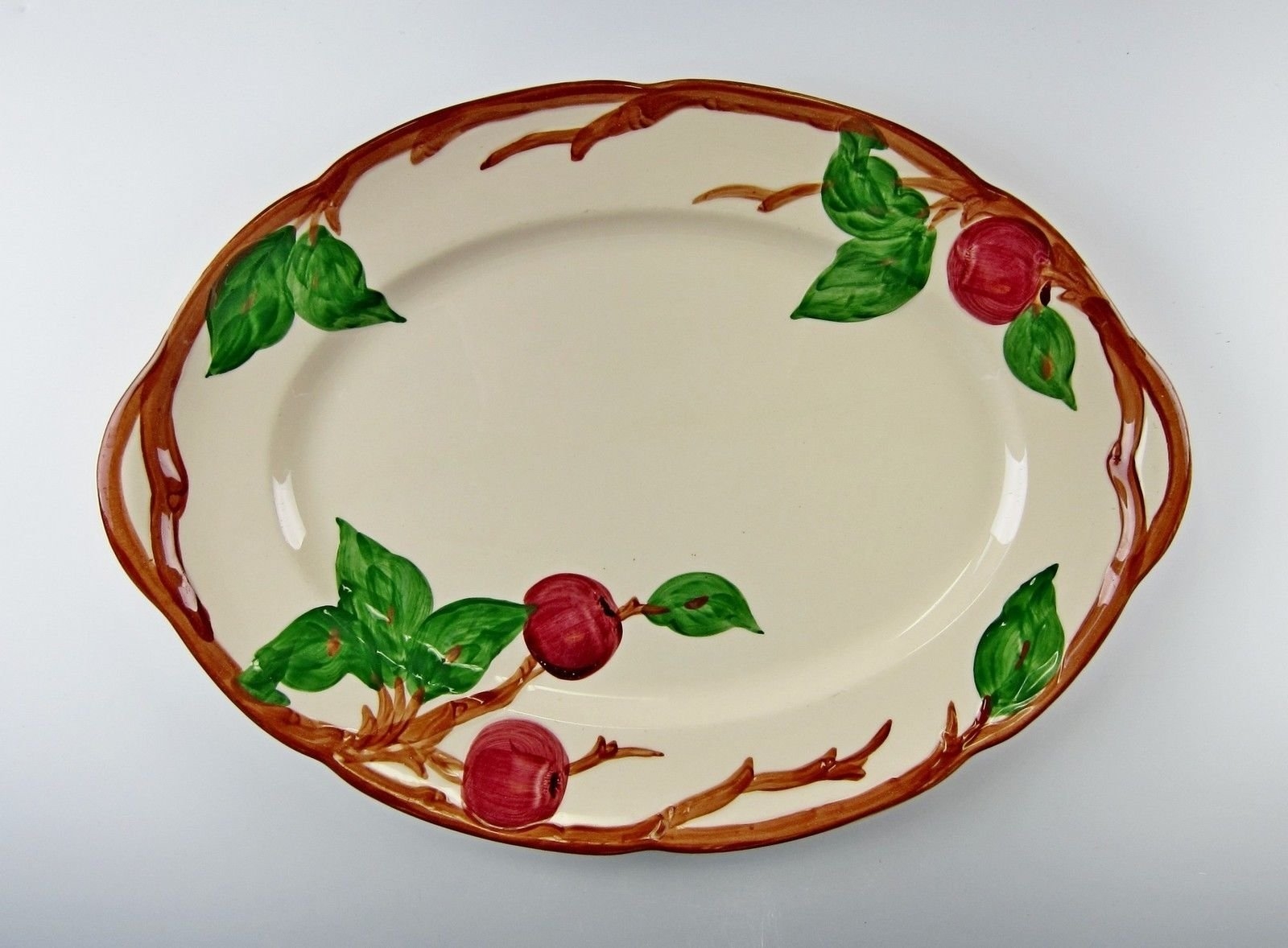 Amazon Franciscan China APPLE 14 Oval Serving Platter s Multi Avail Platters