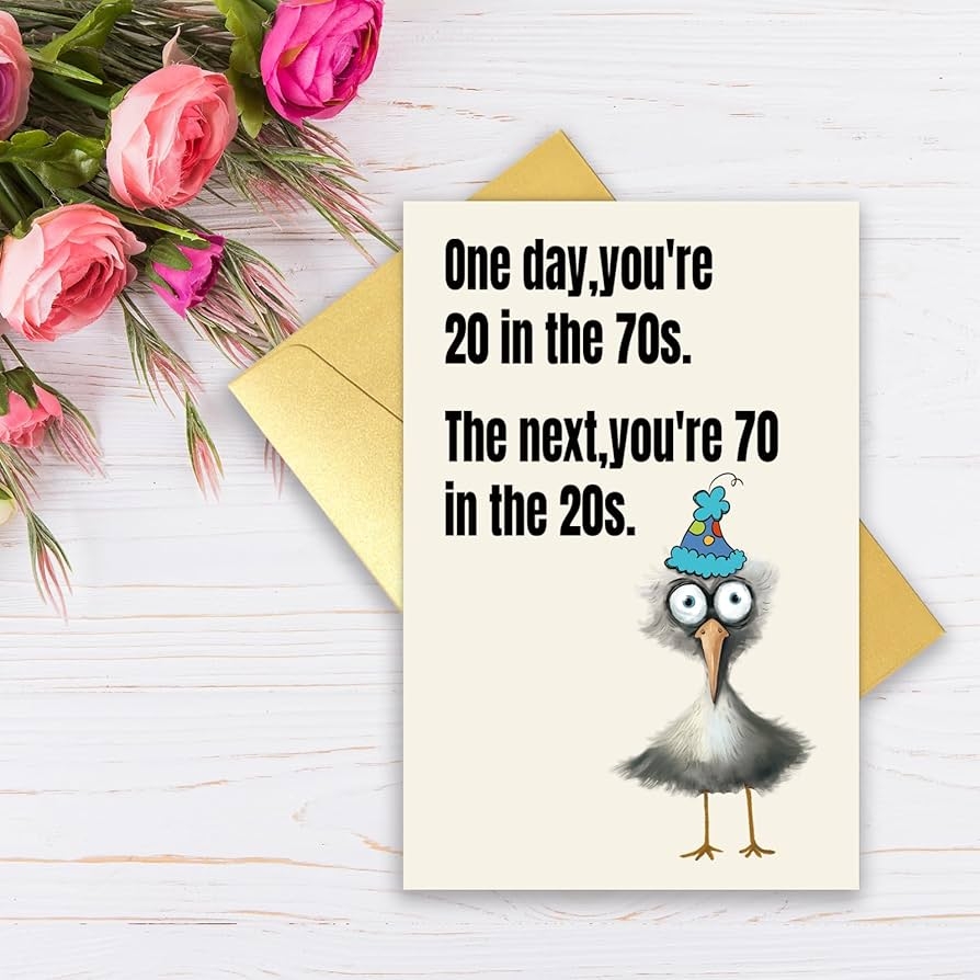 Amazon Funny 70th Birthday Card Gifts For Him Her Humor Happy 70th Birthday Card For Dad Mom Grandpa Grandma Ideal 70th Birthday Decorations 70 Year Old Woman Man Birthday Card Born