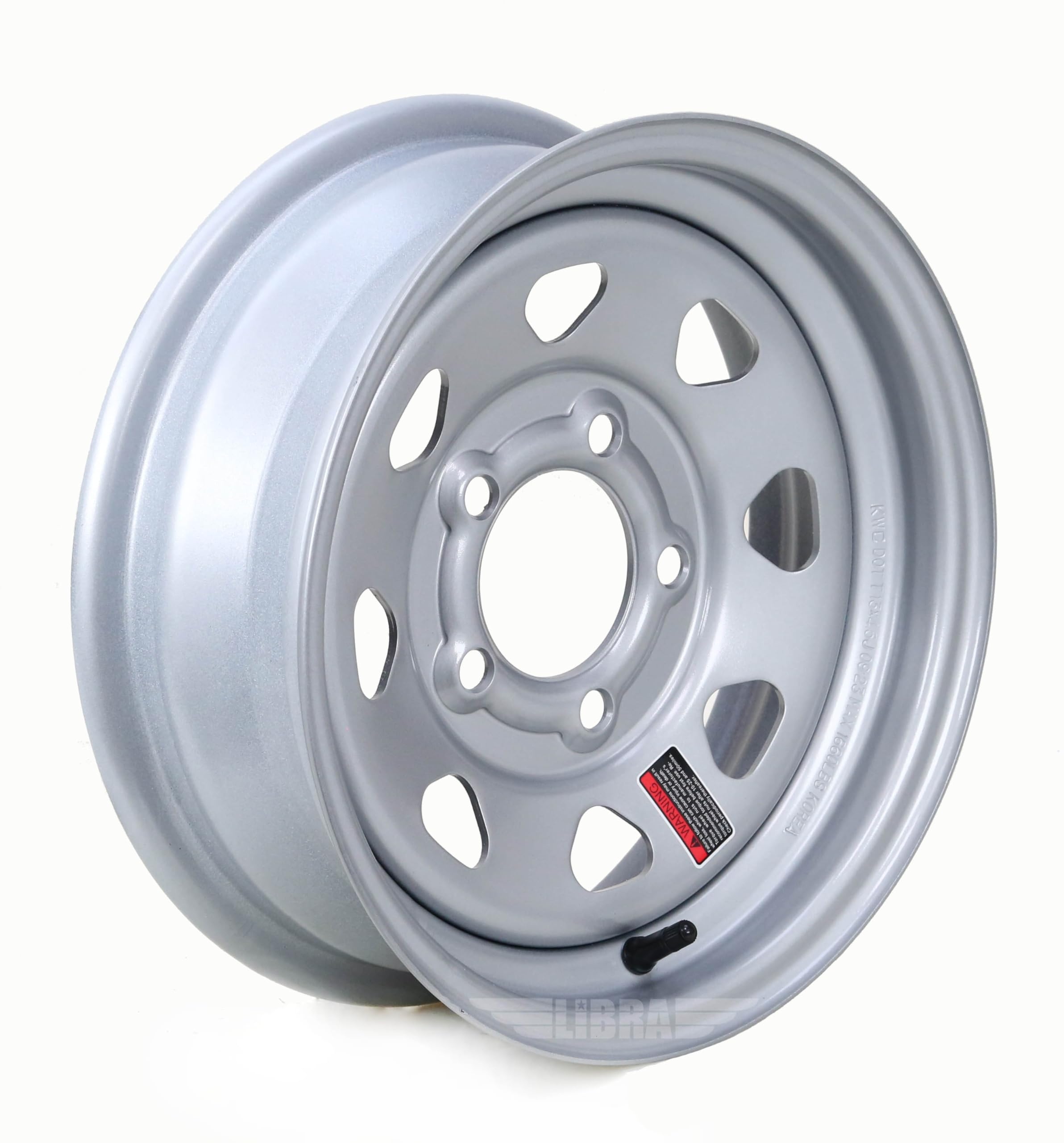 Amazon LIBRA 13 X 4 5 Trailer Wheel 5 Lug On 4 5 Bolt Pattern Silver Spoke 17019 Automotive Amazon LIBRA 13 X 4 5 Trailer Wheel 5 Lug On 4 5 Bolt Pattern Silver Spoke 17019 Automotive