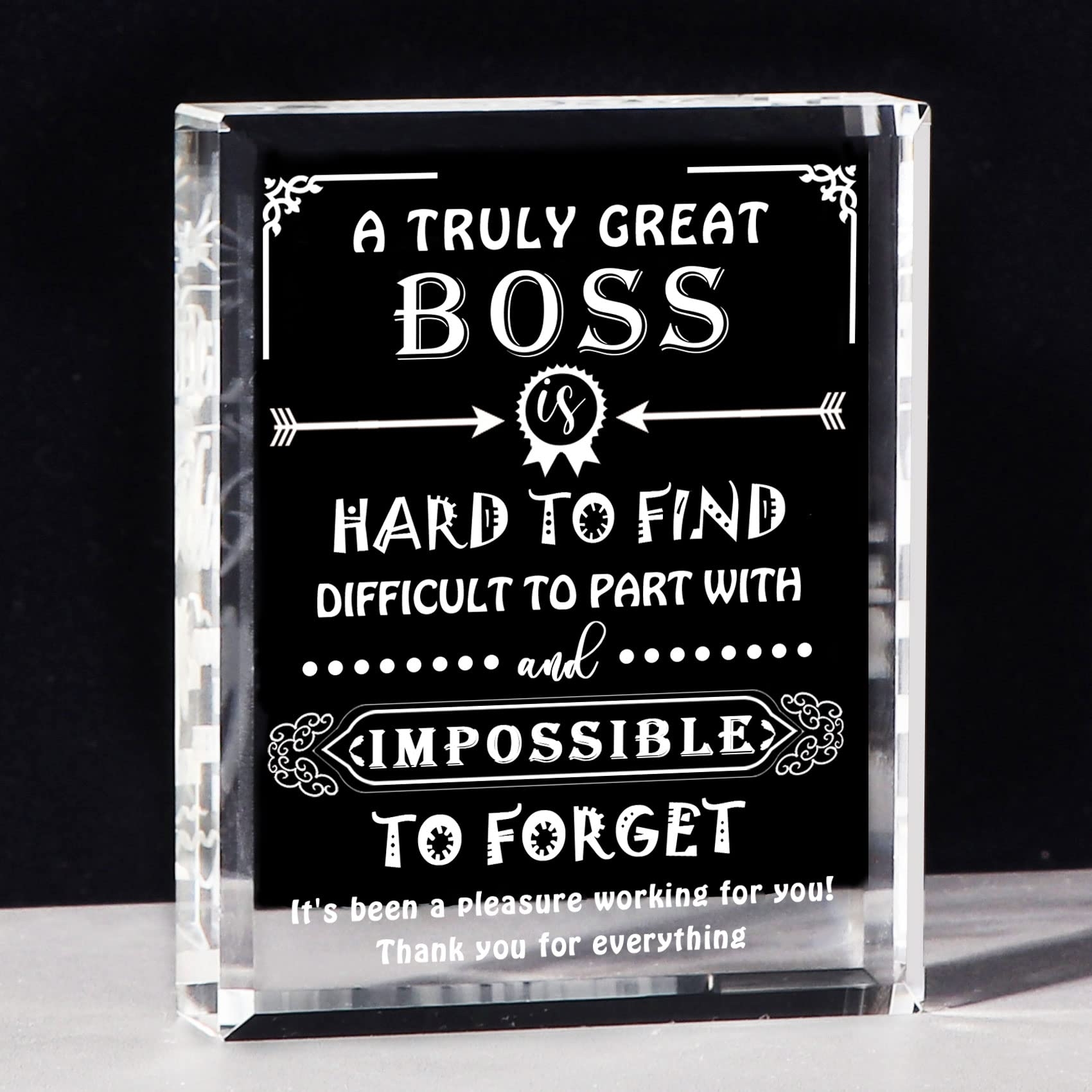 Amazon Movdyka Engraved Crystal Boss Going Away Gift For Women Men Great Appreciation Gifts For Best Boss Lady Desk Decoration Paperweight Present For Boss Day Leaving Retirement Birthday Christmas Beauty Amazon Movdyka Engraved Crystal Boss Going Away Gift For Women Men Great Appreciation Gifts For Best Boss Lady Desk Decoration Paperweight Present For Boss Day Leaving Retirement Birthday Christmas Beauty