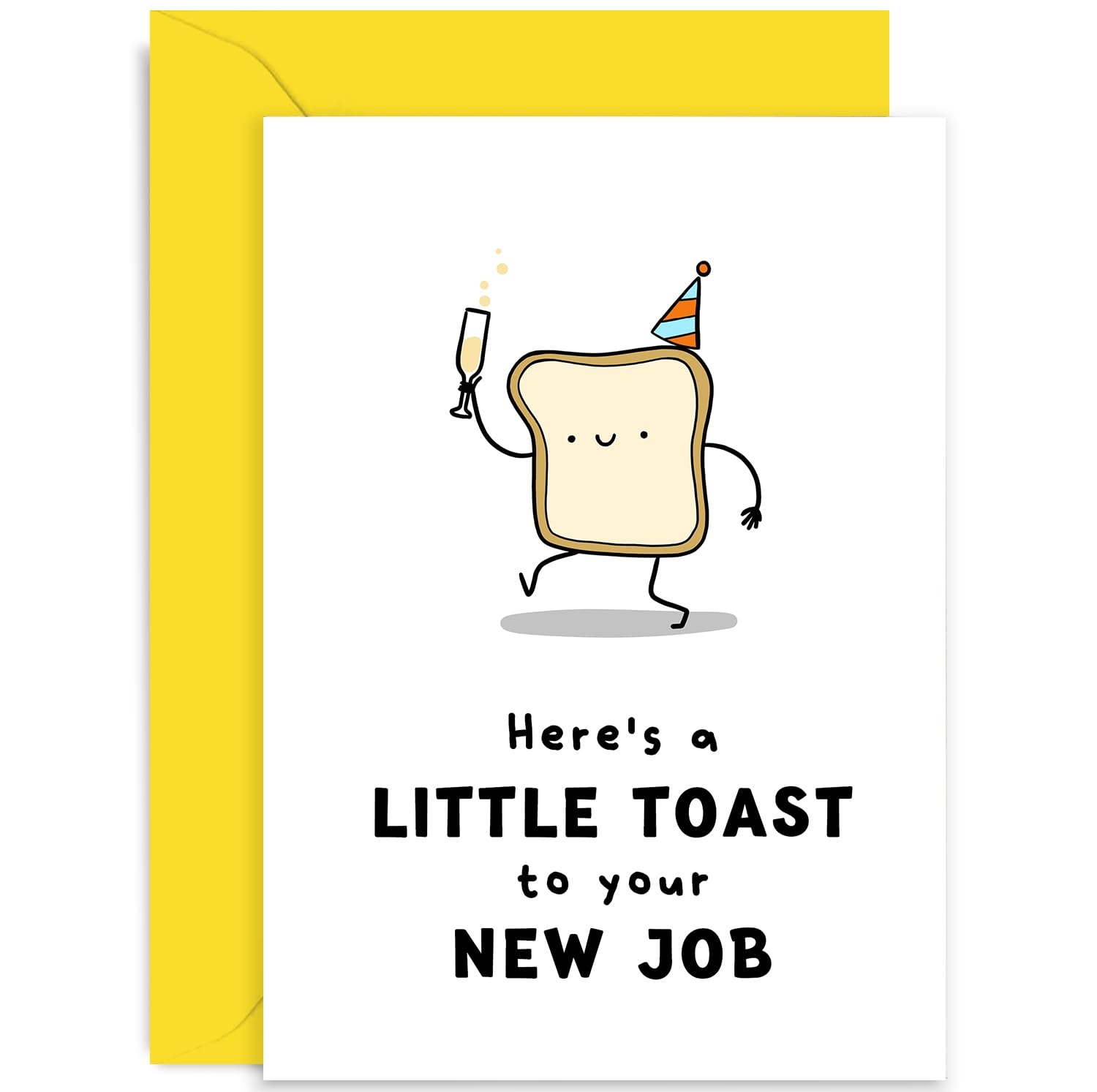 Amazon Old English Co Funny New Job Card For Friends Congratulations Well Done Card A Little Toast New Job Card For Son Or Daughter Blank Inside Office Products Amazon Old English Co Funny New Job Card For Friends Congratulations Well Done Card A Little Toast New Job Card For Son Or Daughter Blank Inside Office Products