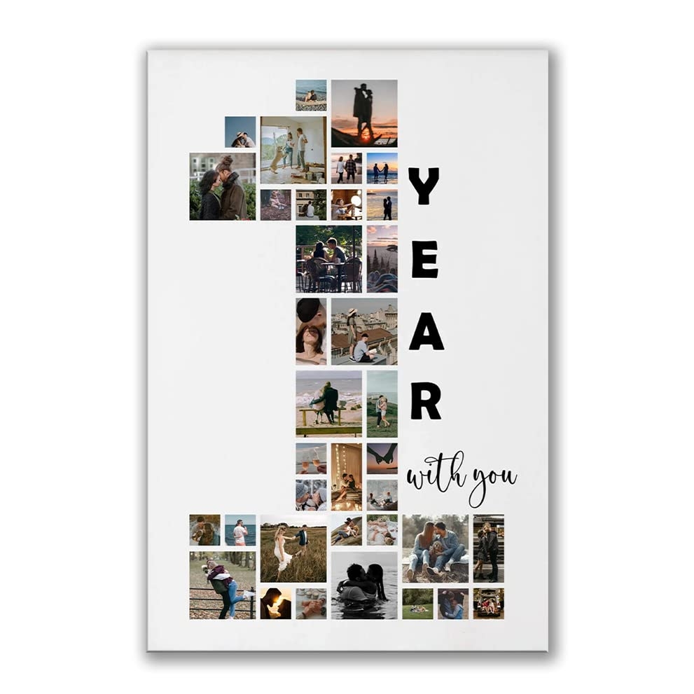Amazon Personalized 1st Anniversary Poster Canvas Custom 1 Year Anniversary Canvas Gift For Boyfriend 1 Year Wedding Gift First Anniversary Present Posters Prints Amazon Personalized 1st Anniversary Poster Canvas Custom 1 Year Anniversary Canvas Gift For Boyfriend 1 Year Wedding Gift First Anniversary Present Posters Prints