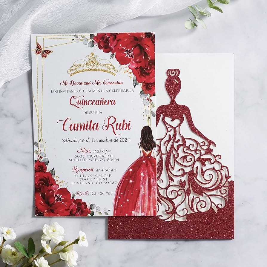 Amazon Ponatia 25 PCS XV ANOS Personalized Invitation Cards Quinceanera Invitations Customized Invitation Cards Personalized Printed Order Picture Card Red Glitter Home Kitchen Amazon Ponatia 25 PCS XV ANOS Personalized Invitation Cards Quinceanera Invitations Customized Invitation Cards Personalized Printed Order Picture Card Red Glitter Home Kitchen