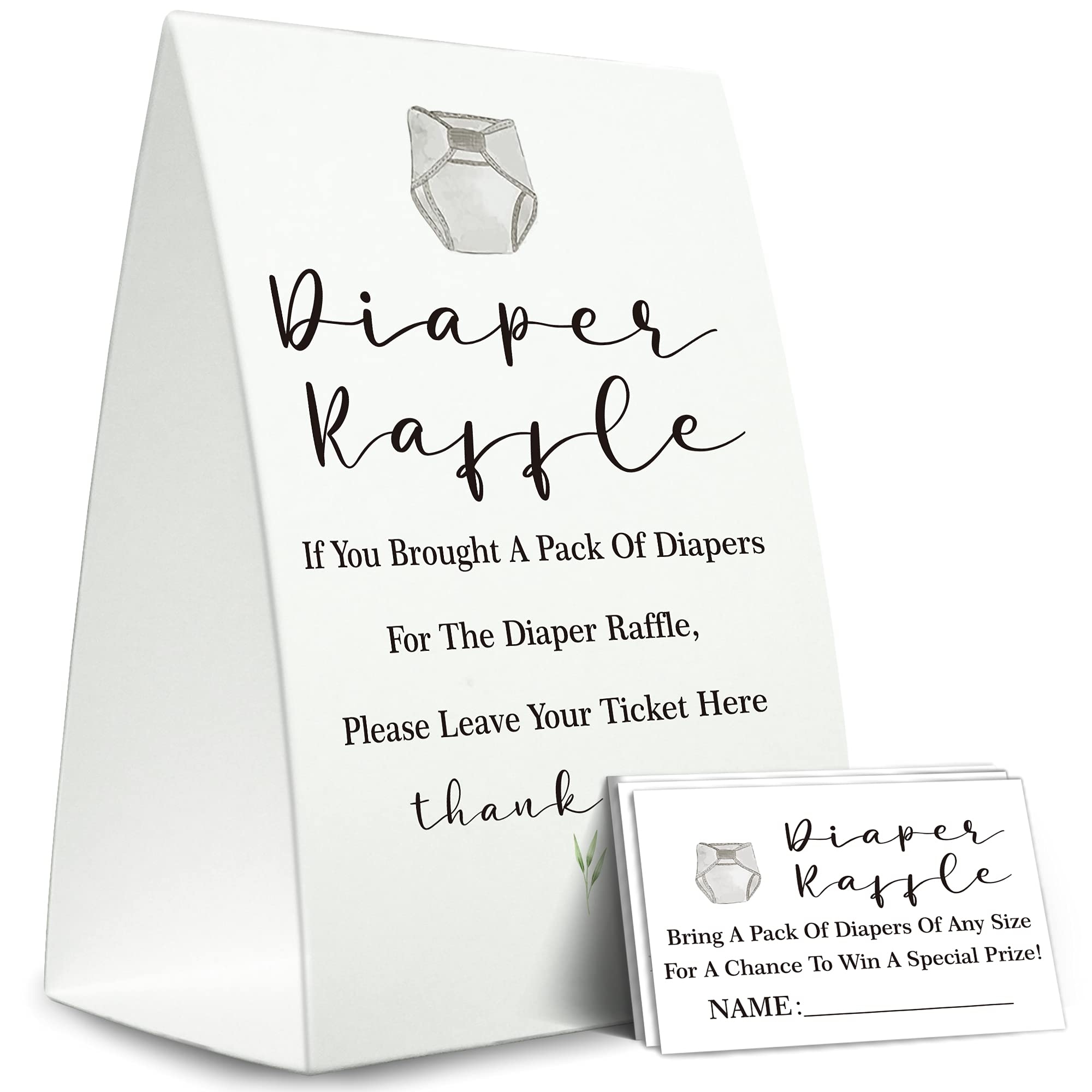 Amazon Tesedupoole Diaper Raffle Sign Diaper Raffle Baby Shower Game Kit 1 Standing Sign 50 Guessing Cards Baby Showers Decorations Card For Baby Shower Game To Bring A Pack Of Diapers N04 Baby Amazon Tesedupoole Diaper Raffle Sign Diaper Raffle Baby Shower Game Kit 1 Standing Sign 50 Guessing Cards Baby Showers Decorations Card For Baby Shower Game To Bring A Pack Of Diapers N04 Baby