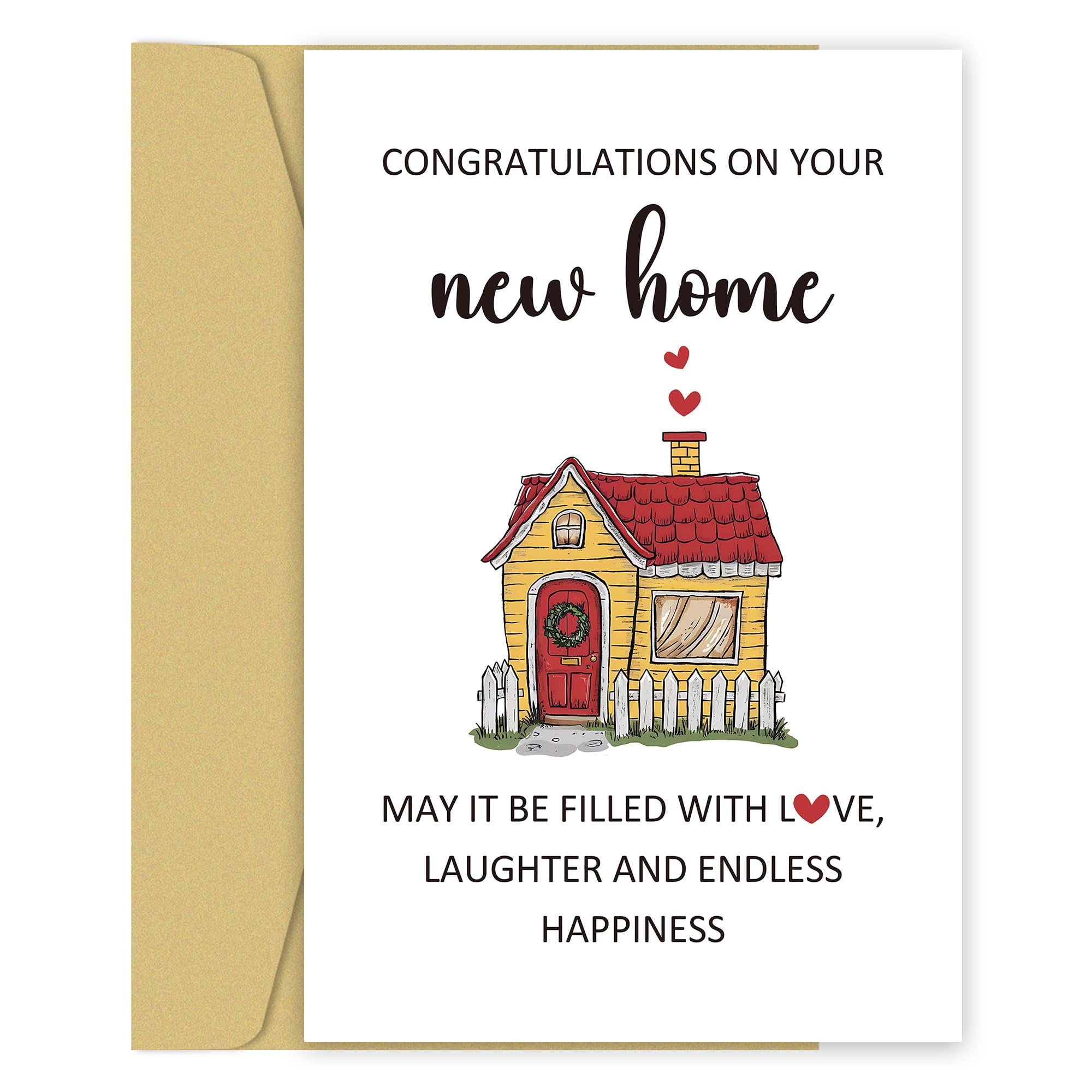 Amazon Zoytonky New Home Congratulations Card First Housewarming Moving Day Card Sports Outdoors