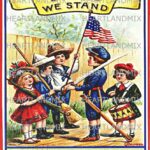 Antique Vintage 4th Of July Image Download Printable Card Etsy