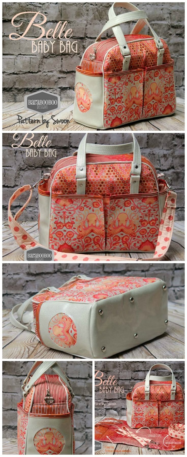 Awesome Diaper Bag Sewing Pattern Handles Shoulder Strap And Even Stroller Straps To Sling The Bag From The Handles 10 Pockets This Diaper Bag Sewing Pattern Has Everything Photos By Michelle Awesome Diaper Bag Sewing Pattern Handles Shoulder Strap And Even Stroller Straps To Sling The Bag From The Handles 10 Pockets This Diaper Bag Sewing Pattern Has Everything Photos By Michelle