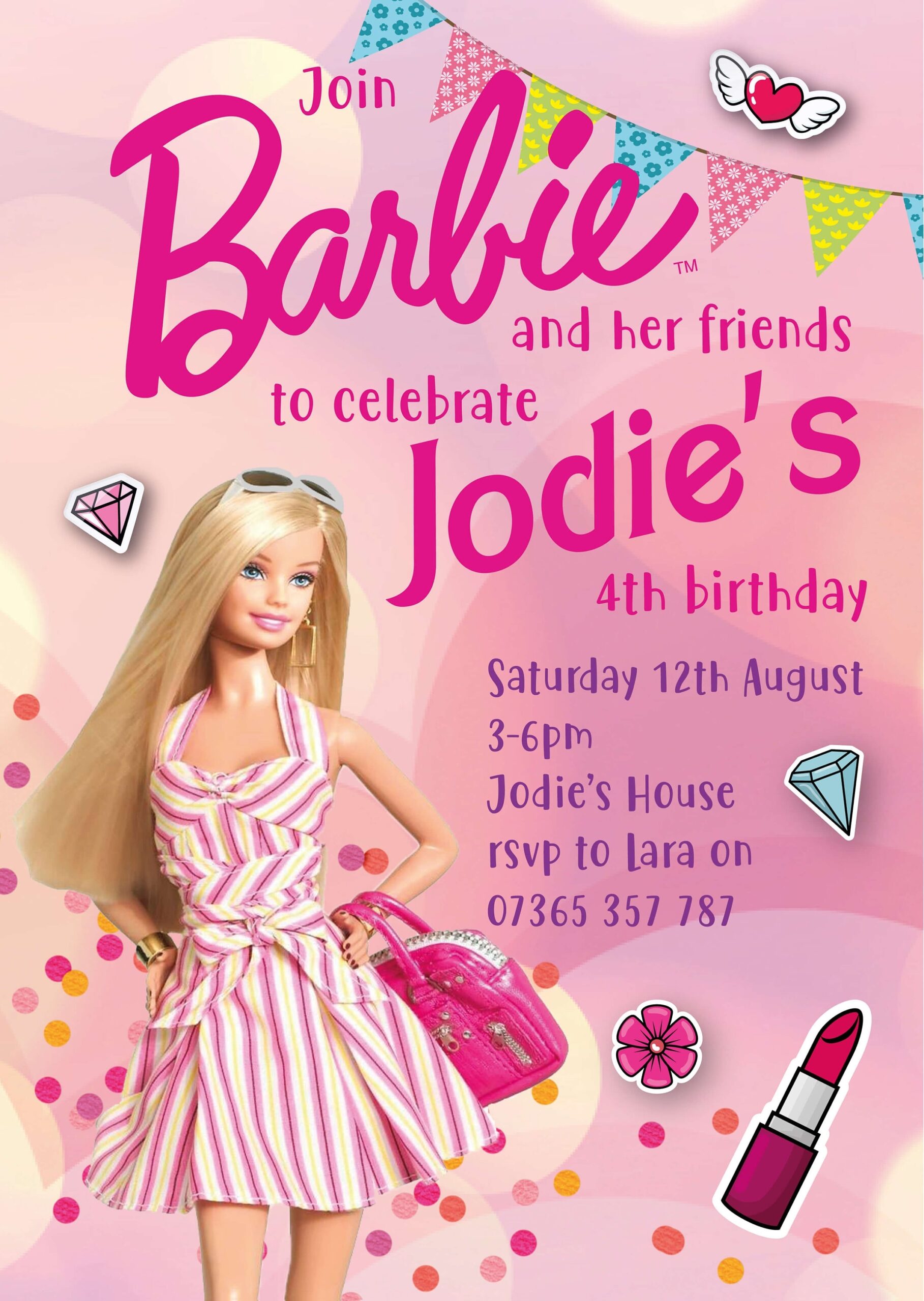 Barbie Party Invitation Barbie Birthday Invitations Barbie Invitations Party Invitations Etsy Barbie Party Invitation Barbie Birthday Invitations Barbie Invitations Party Invitations Etsy