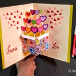 Beautiful Birthday Greeting Card Idea DIY Birthday POP UP Card DIY GREETING Cards For Birthday YouTube
