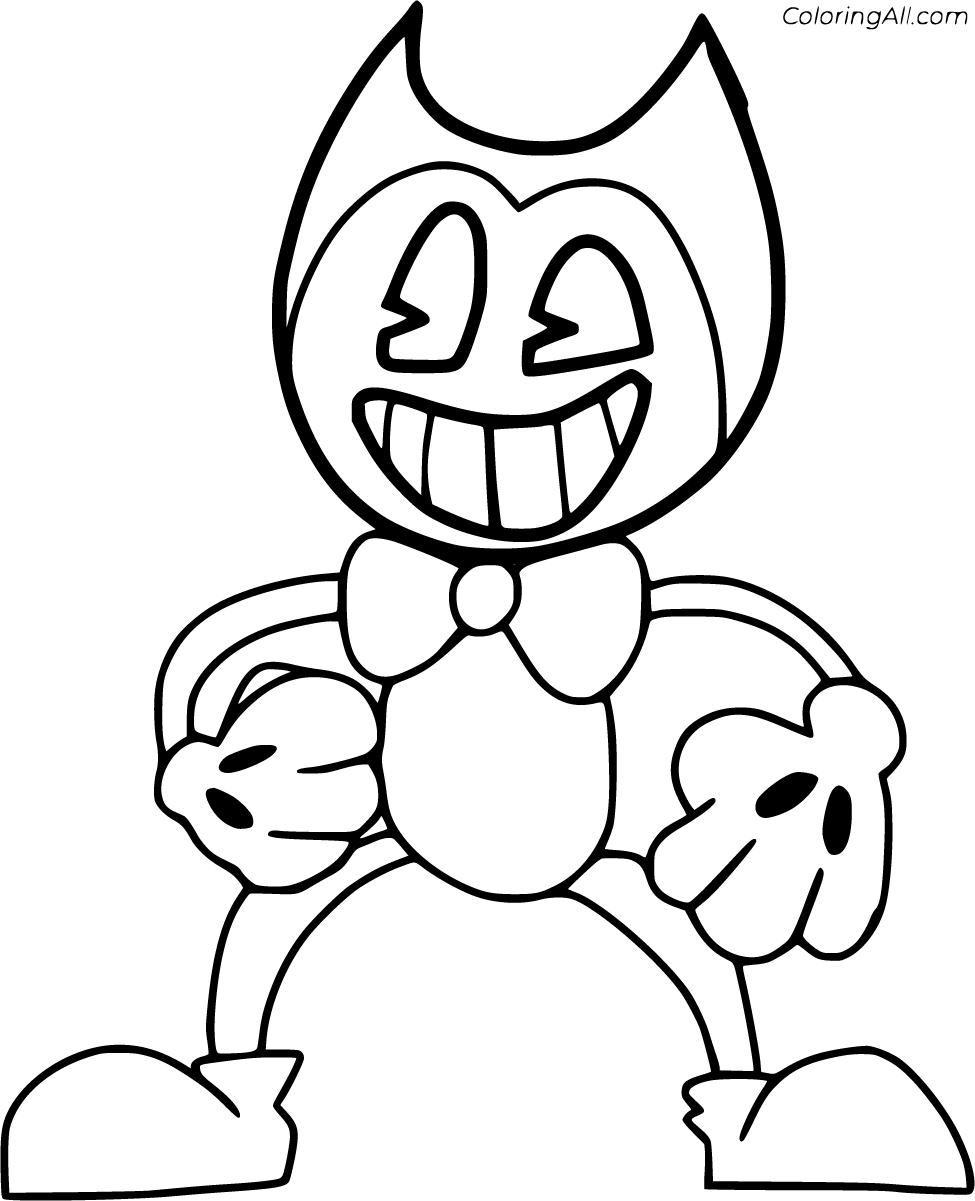 Bendy Coloring Pages 25 Free Printables ColoringAll Bendy Coloring Pages 25 Free Printables ColoringAll