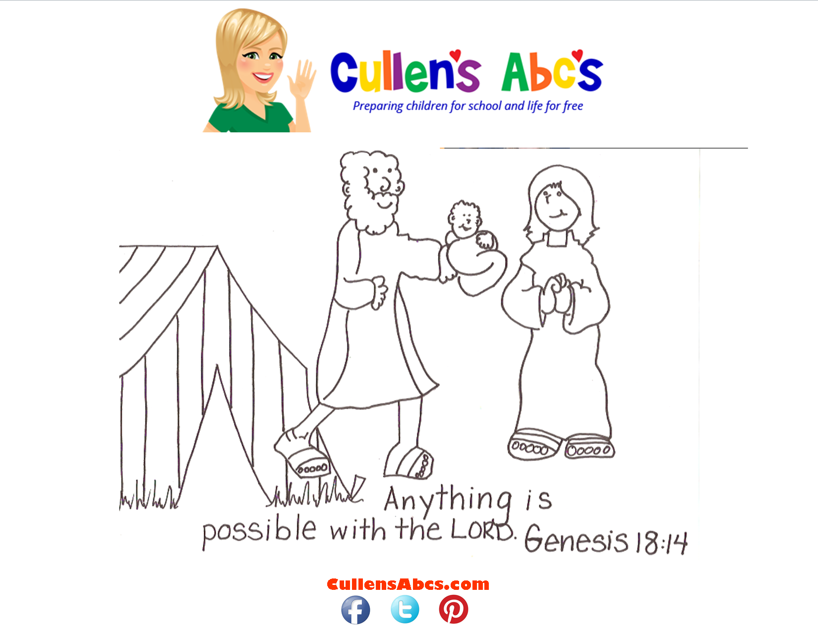 Bible Key Point Coloring Page Abraham Sarah Free Children s Videos Activities Bible Key Point Coloring Page Abraham Sarah Free Children s Videos Activities