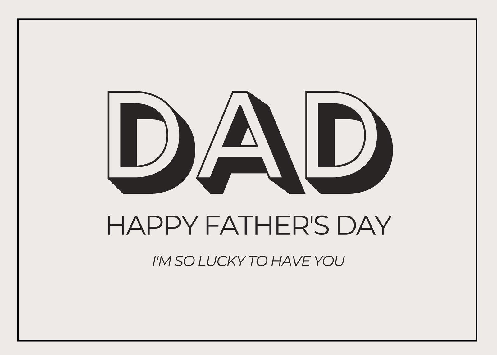 father's day card printable father's day card printable