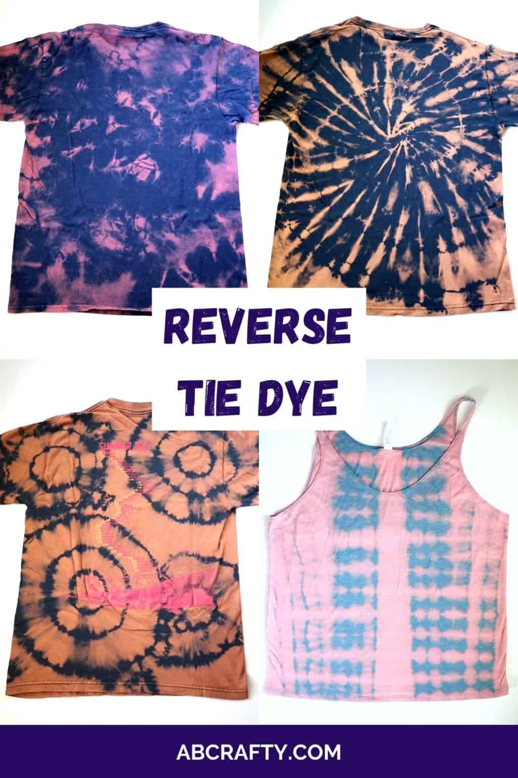 bleach tie dye patterns
