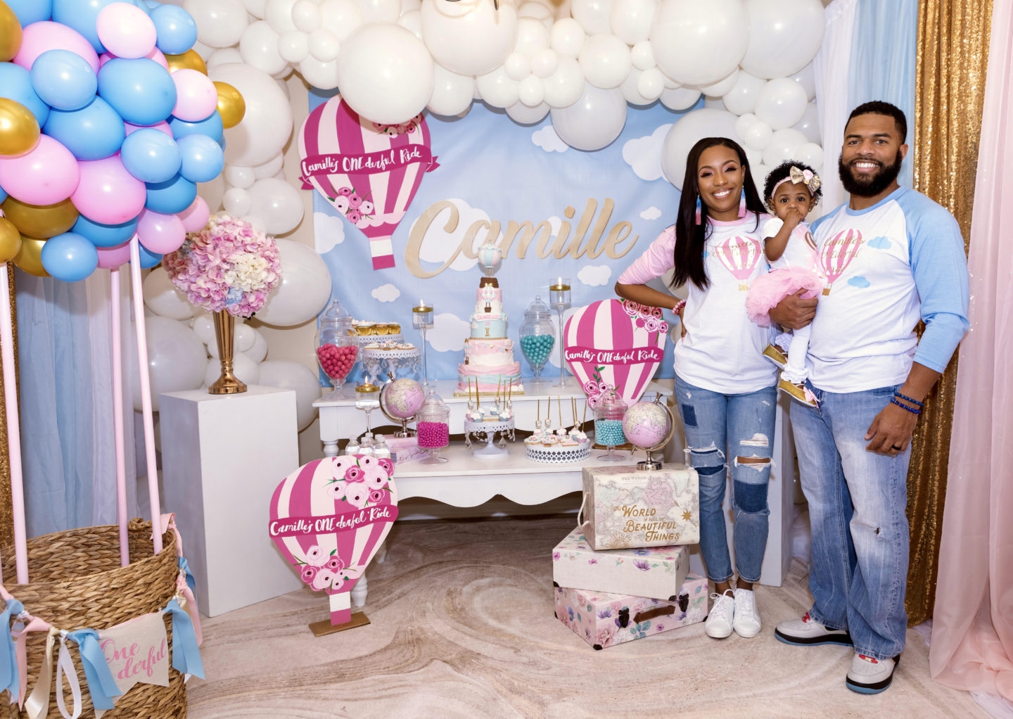 Camille s 1st Birthday Party Courtney N Williams