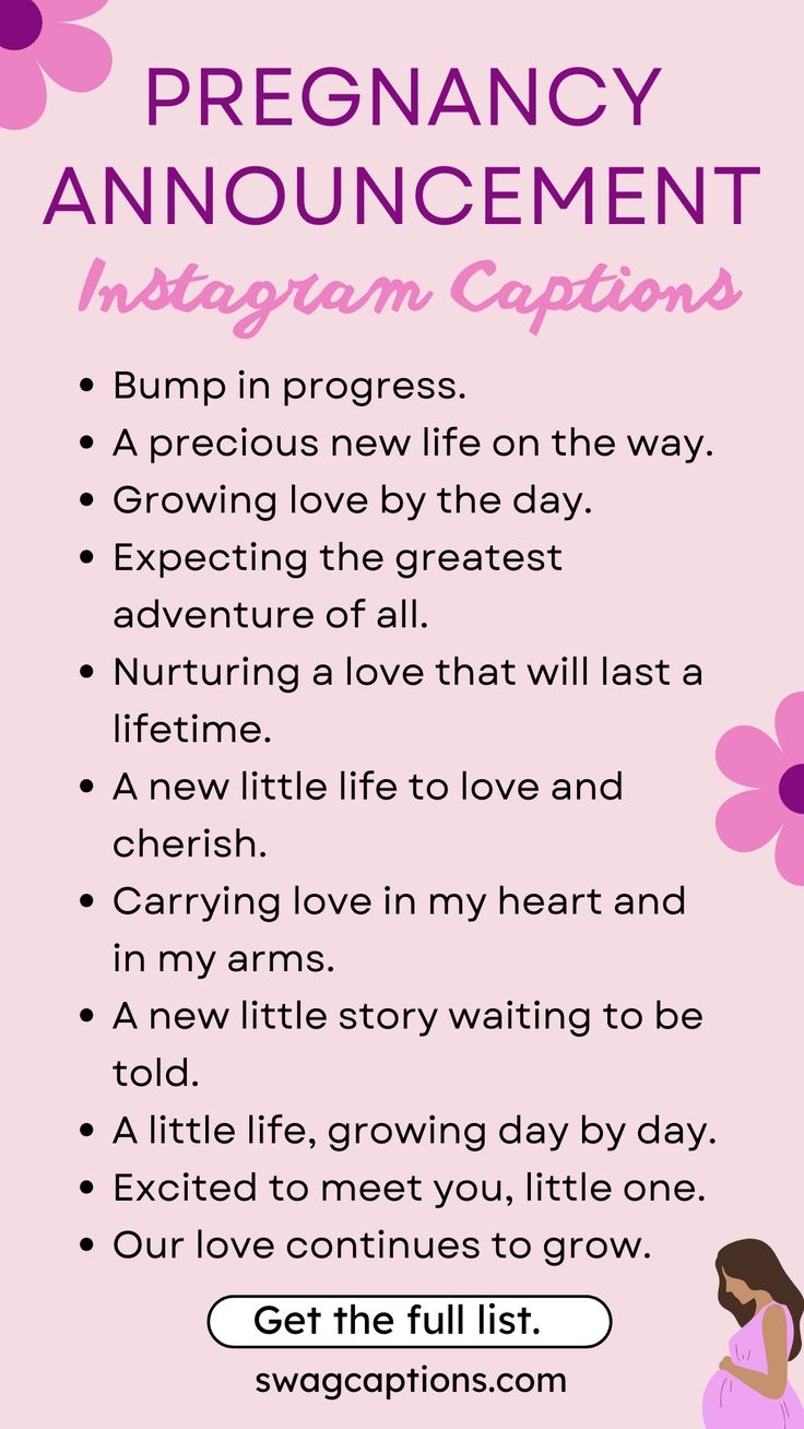 Caption Ideas To Announce Your Pregnancy Announcement On Social Media Caption Ideas To Announce Your Pregnancy Announcement On Social Media