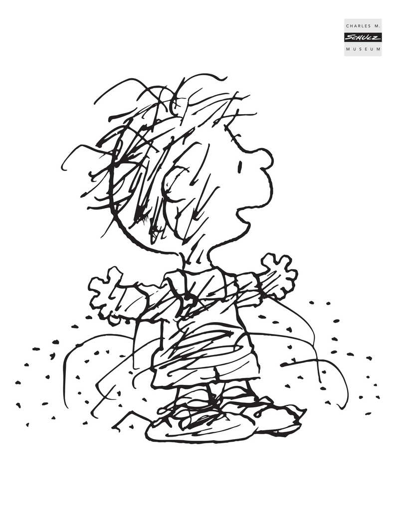 Coloring Sheets Charles M Schulz Museum Coloring Sheets Charles M Schulz Museum
