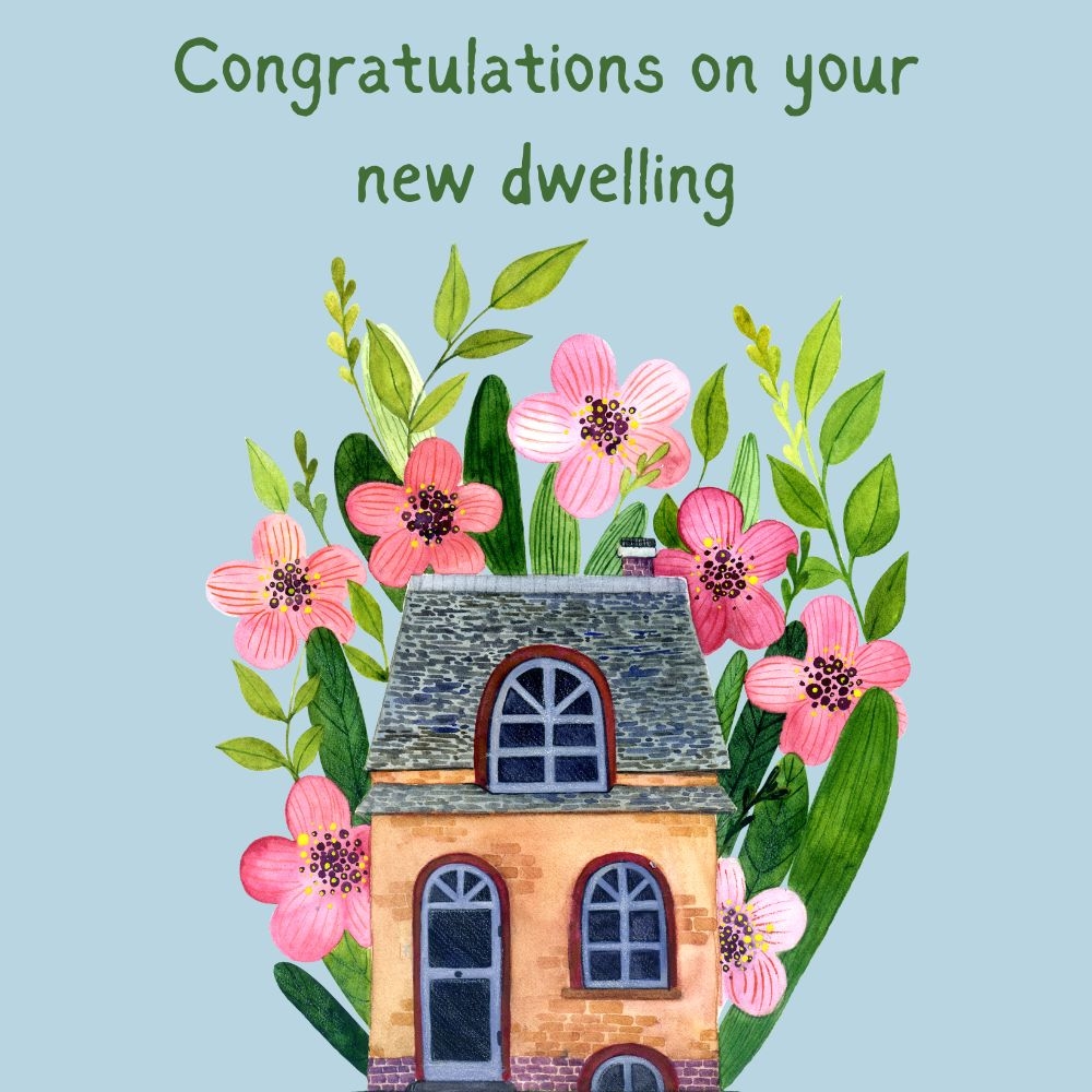 Congratulations On Your New Dwelling Send A Charity Card Birthday Anniversary Thank You Farewell Cards Video ECards