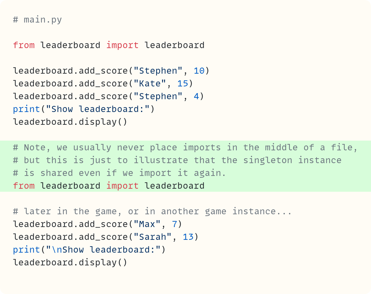 Creating A Singleton Class In Python And Why You Probably Don t Need It Creating A Singleton Class In Python And Why You Probably Don t Need It
