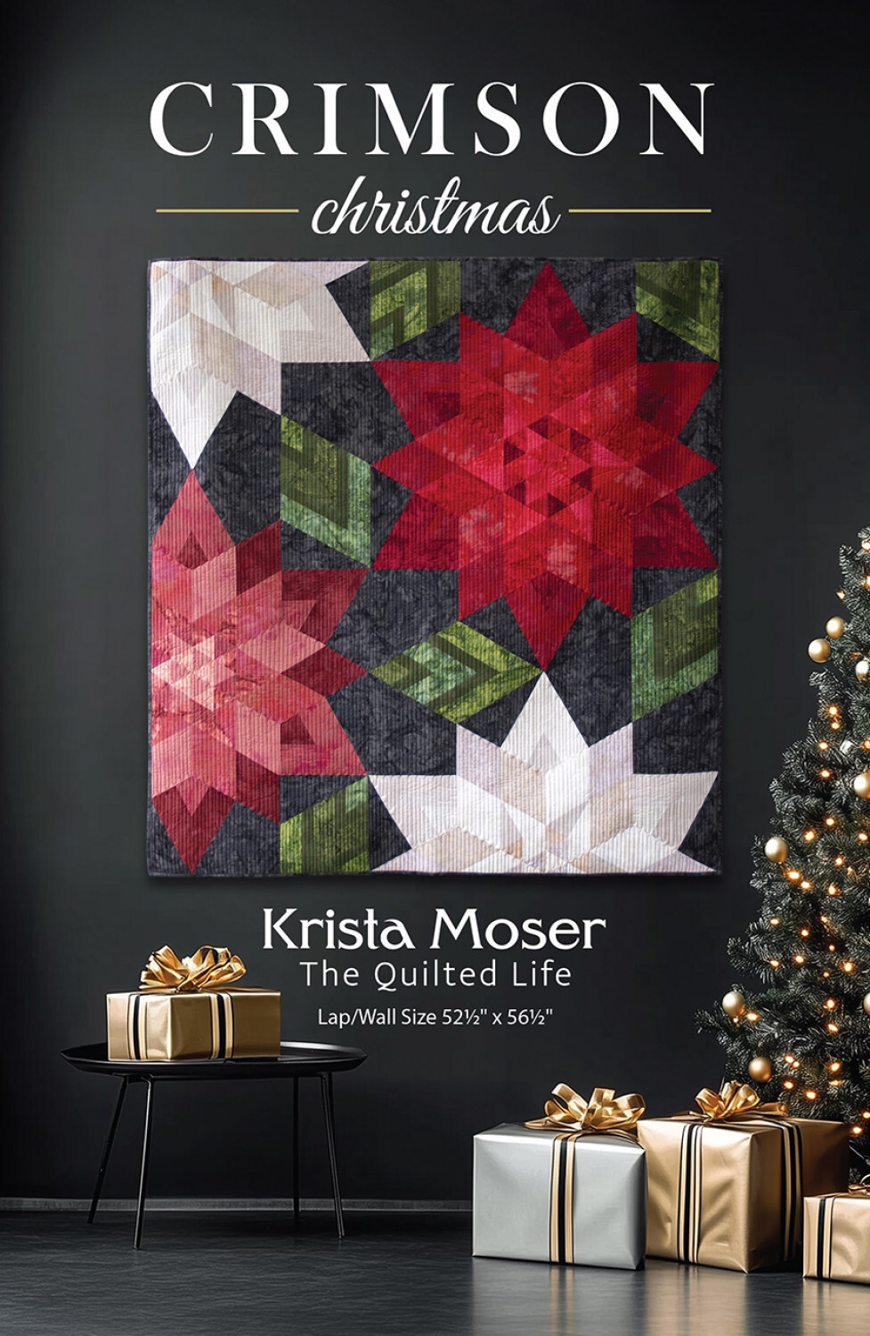 Crimson Christmas Quilt Pattern 724751111937
