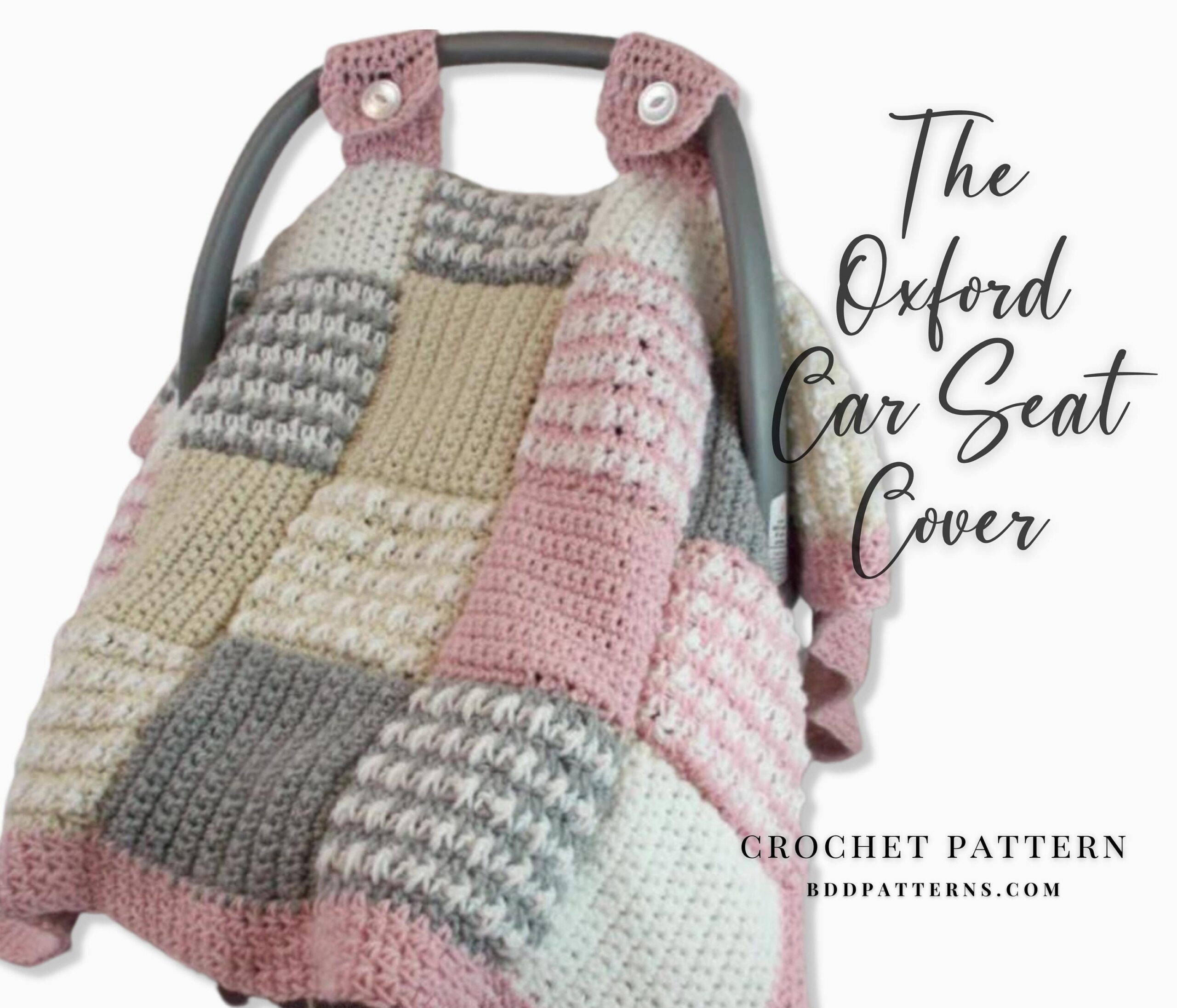 Crochet Car Seat Cover Pattern The Oxford Baby Blanket PDF Pattern Etsy Crochet Car Seat Cover Pattern The Oxford Baby Blanket PDF Pattern Etsy