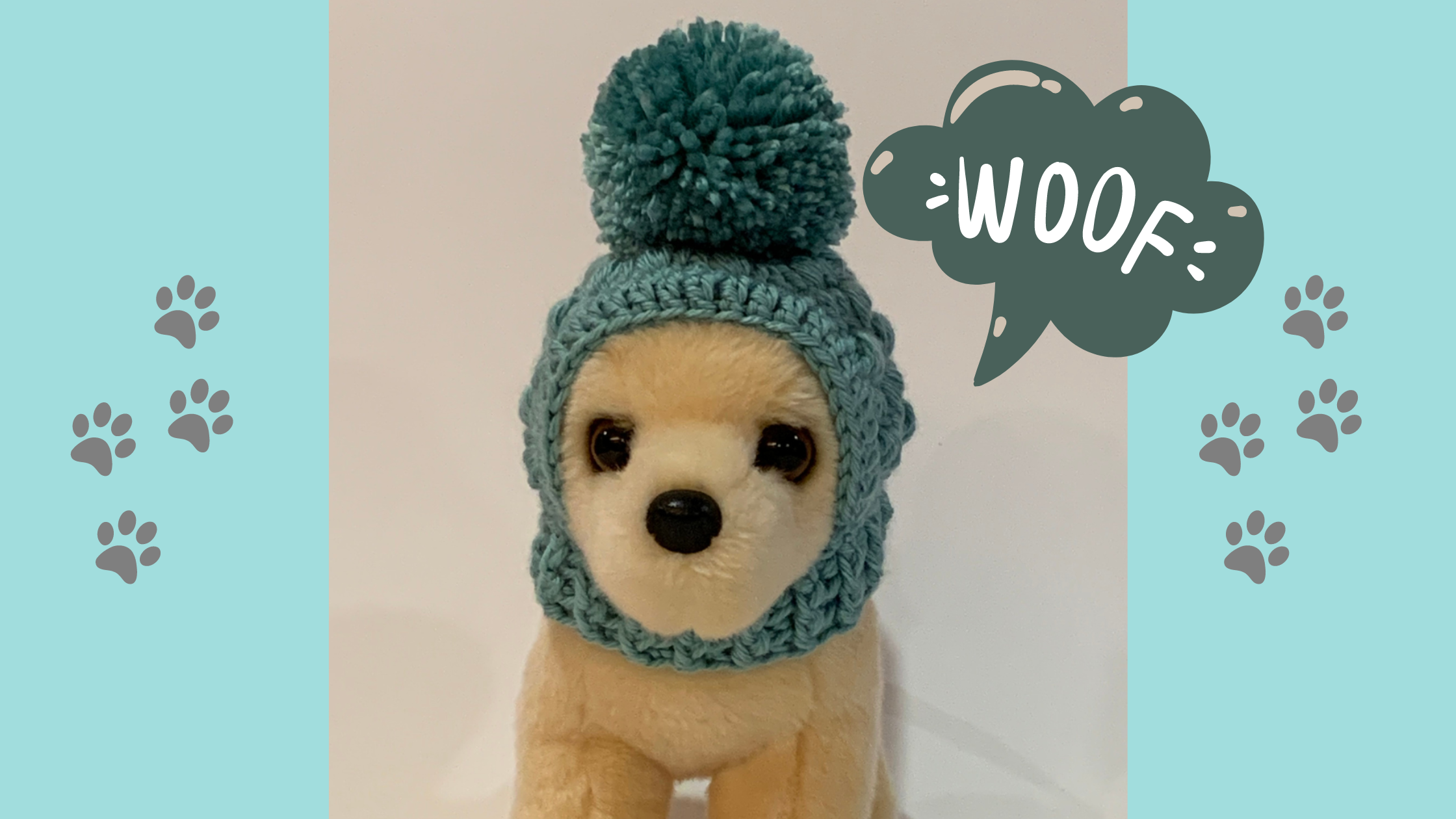 dog hat crochet pattern free