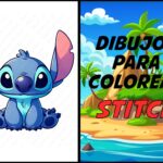 Dibujos De Stitch Para Colorear PDF Y JPG
