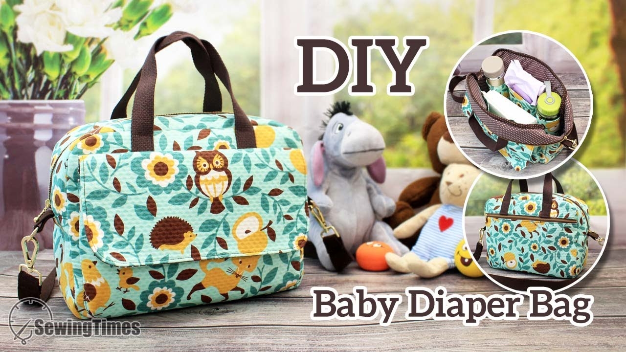 DIY Baby Diaper Bag Making Multi Poket Travel Bag sewingtimes YouTube DIY Baby Diaper Bag Making Multi Poket Travel Bag sewingtimes YouTube
