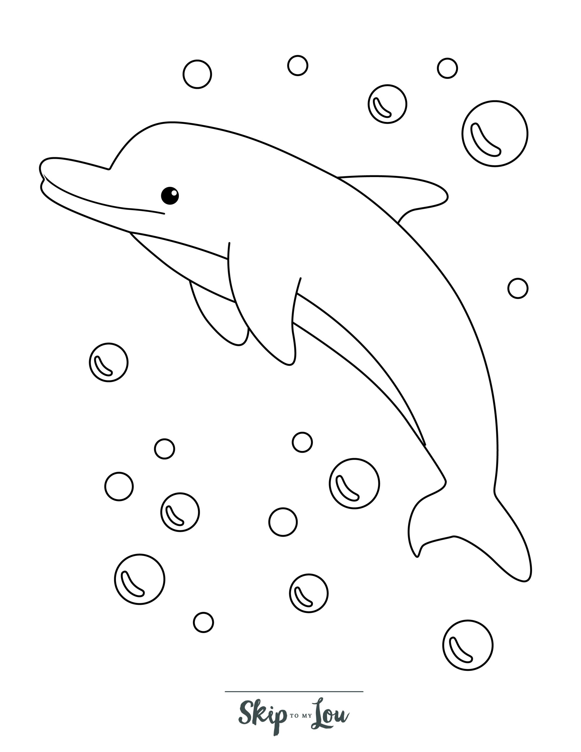 Dolphin Coloring Pages Free Printables Skip To My Lou Dolphin Coloring Pages Free Printables Skip To My Lou