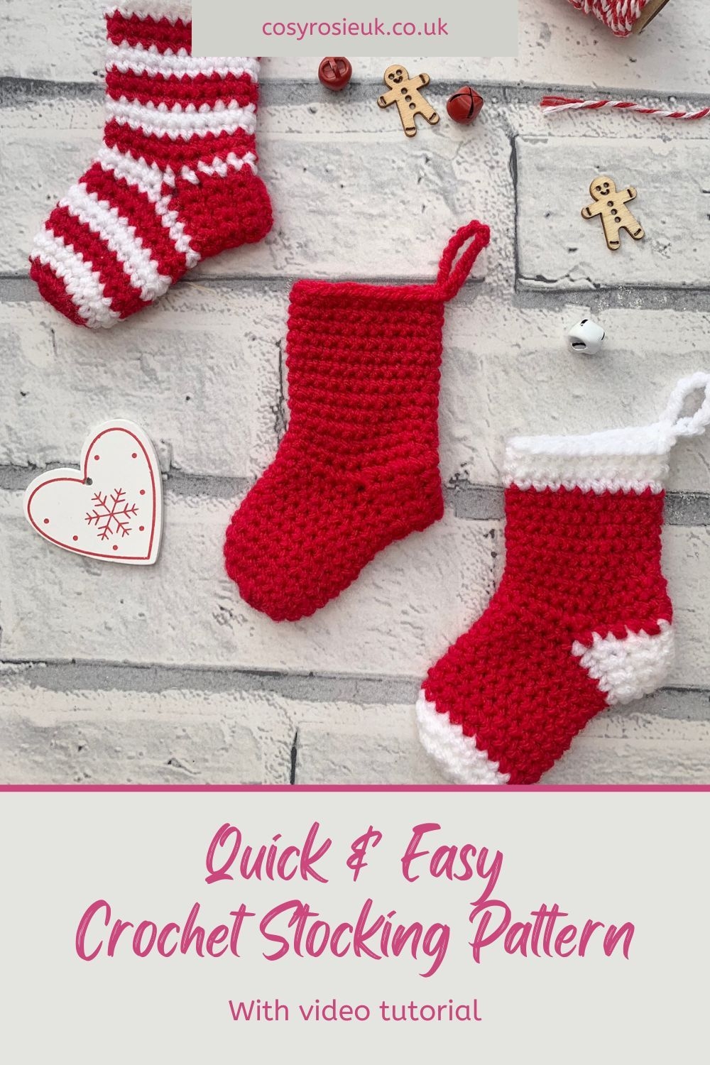 easy crochet stocking pattern free easy crochet stocking pattern free