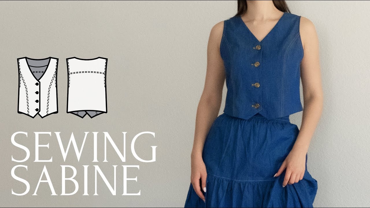 sewing pattern women's vest sewing pattern women's vest