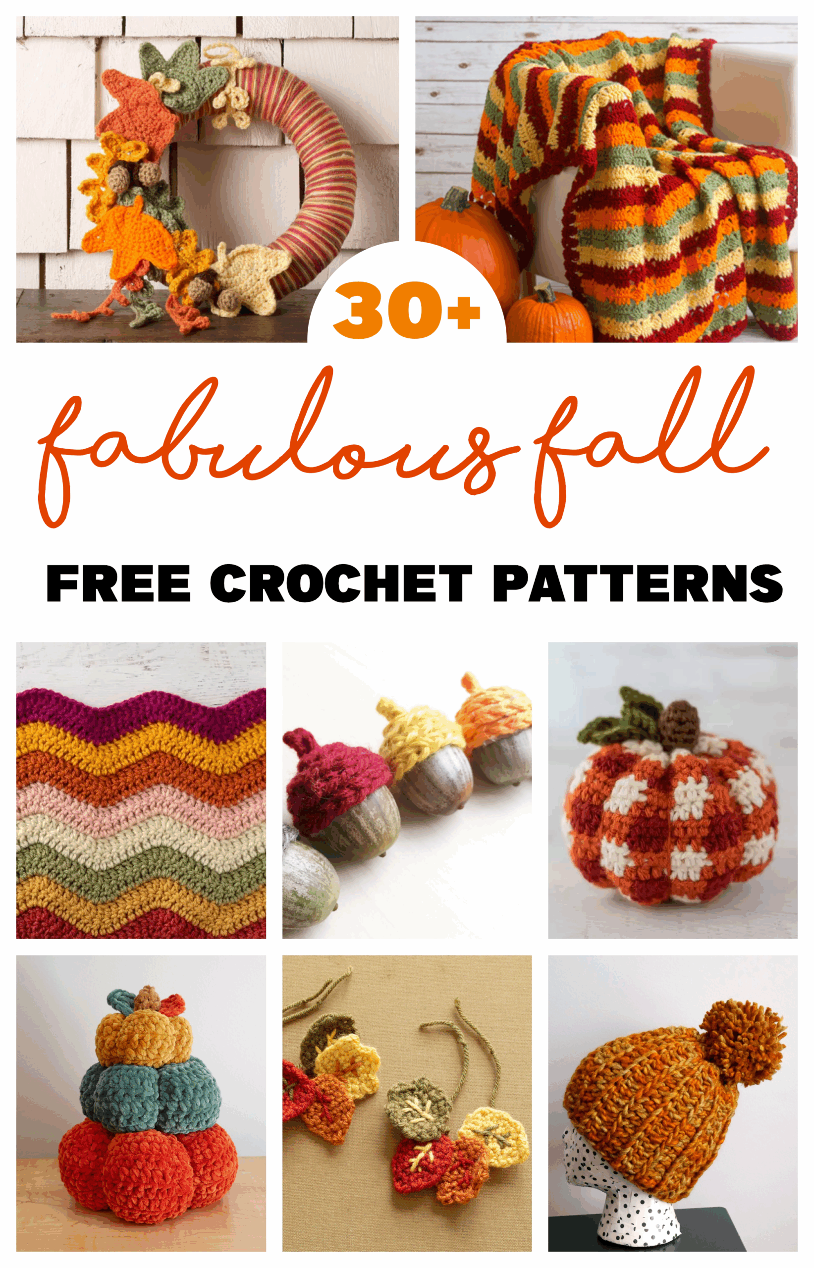 fall crochet patterns free fall crochet patterns free