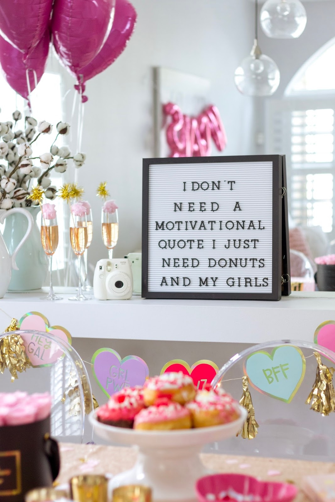 FEATURE Cozy At Home Galentine s Day Brunch Celebration Stylist Popular Party Planning Blog