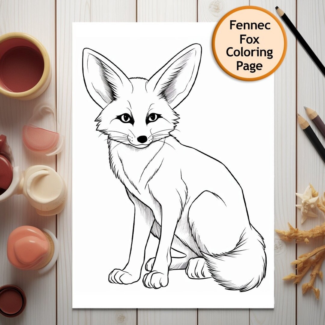 Fennec Fox Coloring Page Printable Coloring Page Coloring For Adults And Kids PNG Instant Download Commercial Use Etsy Fennec Fox Coloring Page Printable Coloring Page Coloring For Adults And Kids PNG Instant Download Commercial Use Etsy
