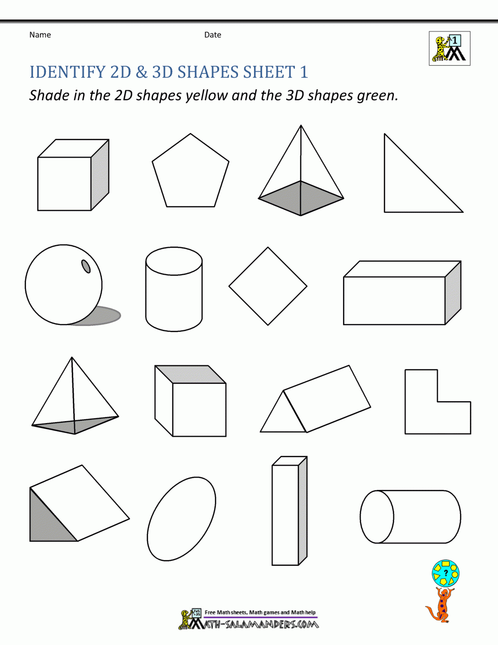 First Grade Geometry First Grade Geometry