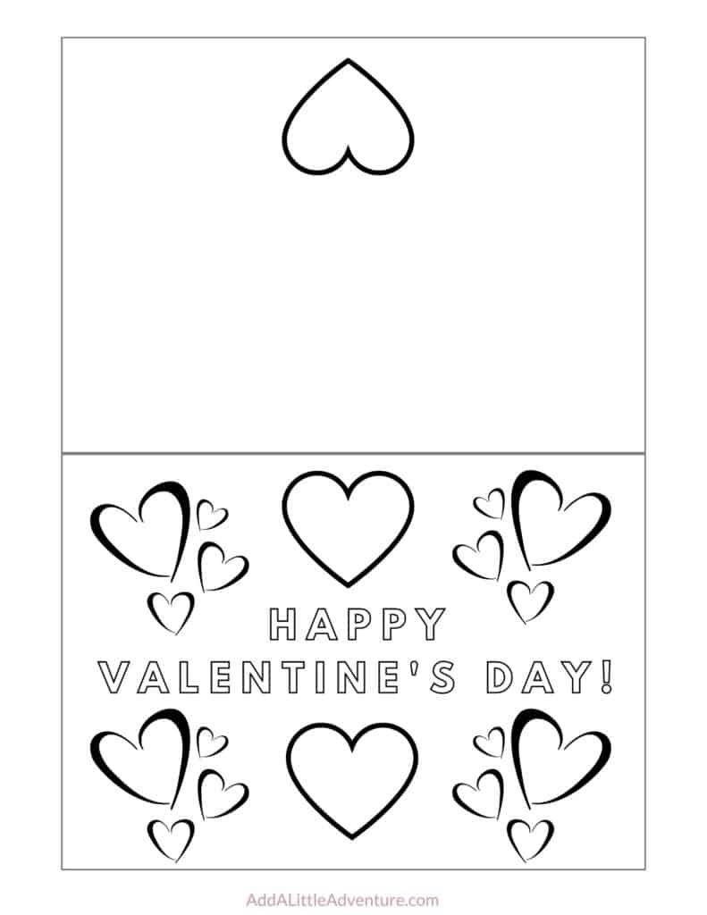 happy valentines day card printable happy valentines day card printable