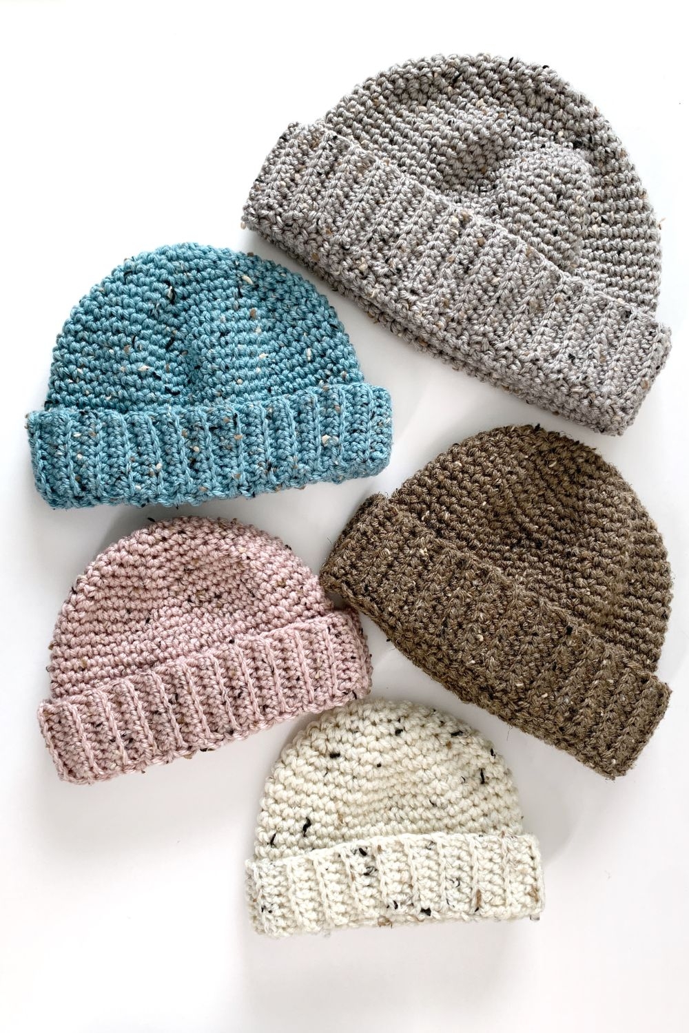 crochet beanie cap pattern free