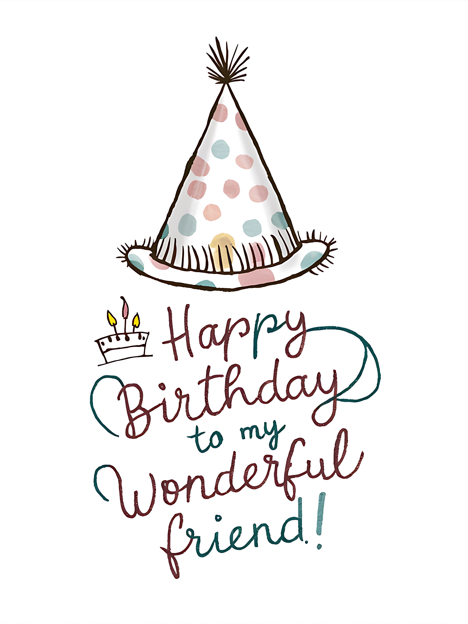 Free Download Happy Birthday To My Wonderful Friend Free Download Happy Birthday To My Wonderful Friend