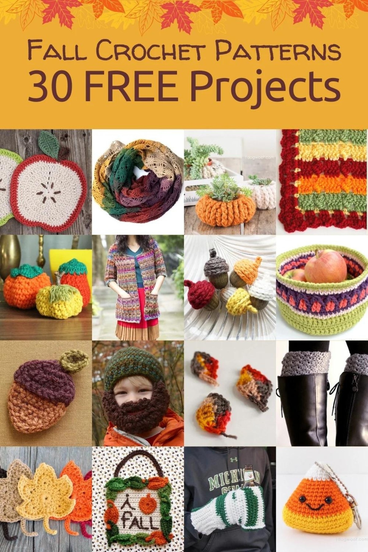 FREE Fall Crochet Patterns You re Going To Love DIY Candy FREE Fall Crochet Patterns You re Going To Love DIY Candy