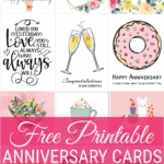 Free Printable Anniversary Cards