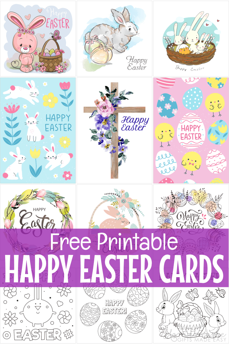 printable easter cards