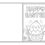 Free Printable Easter Cards To Color Perfect For Kids The Craft at Home Family