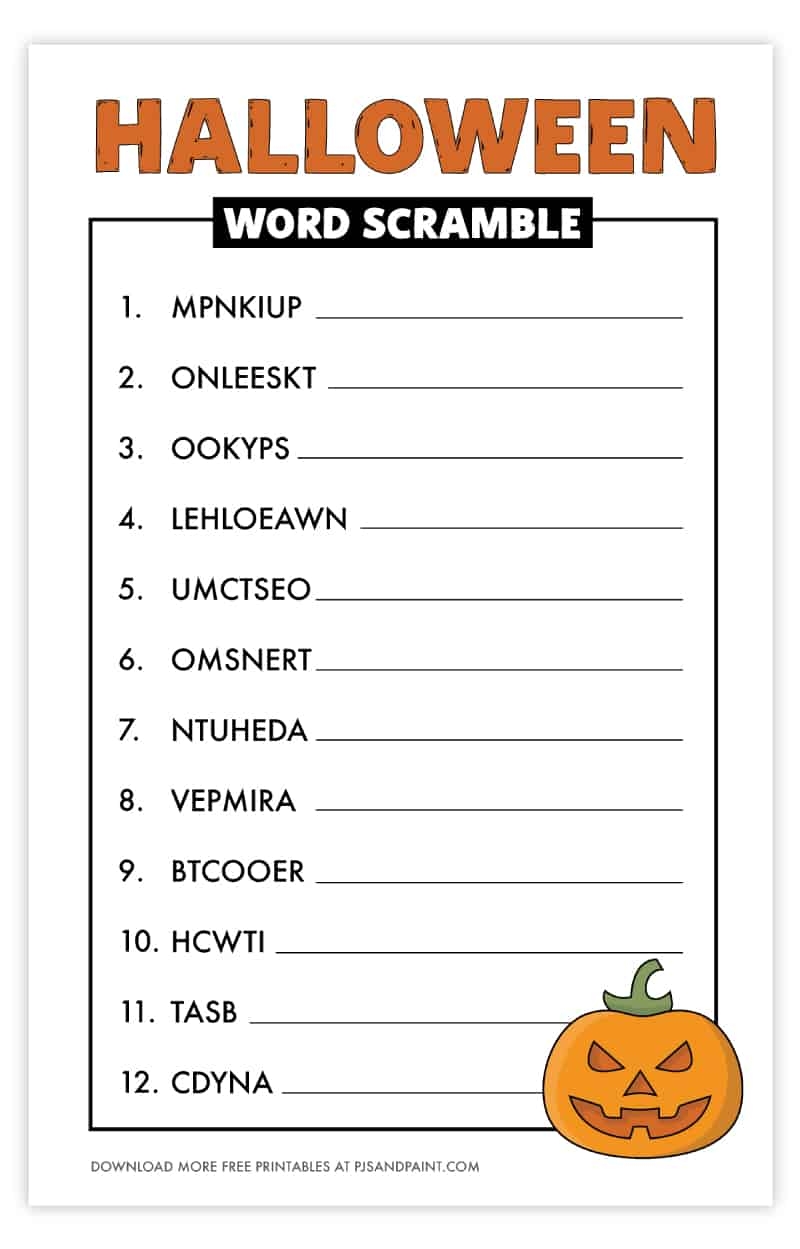 free printable word scrambles free printable word scrambles