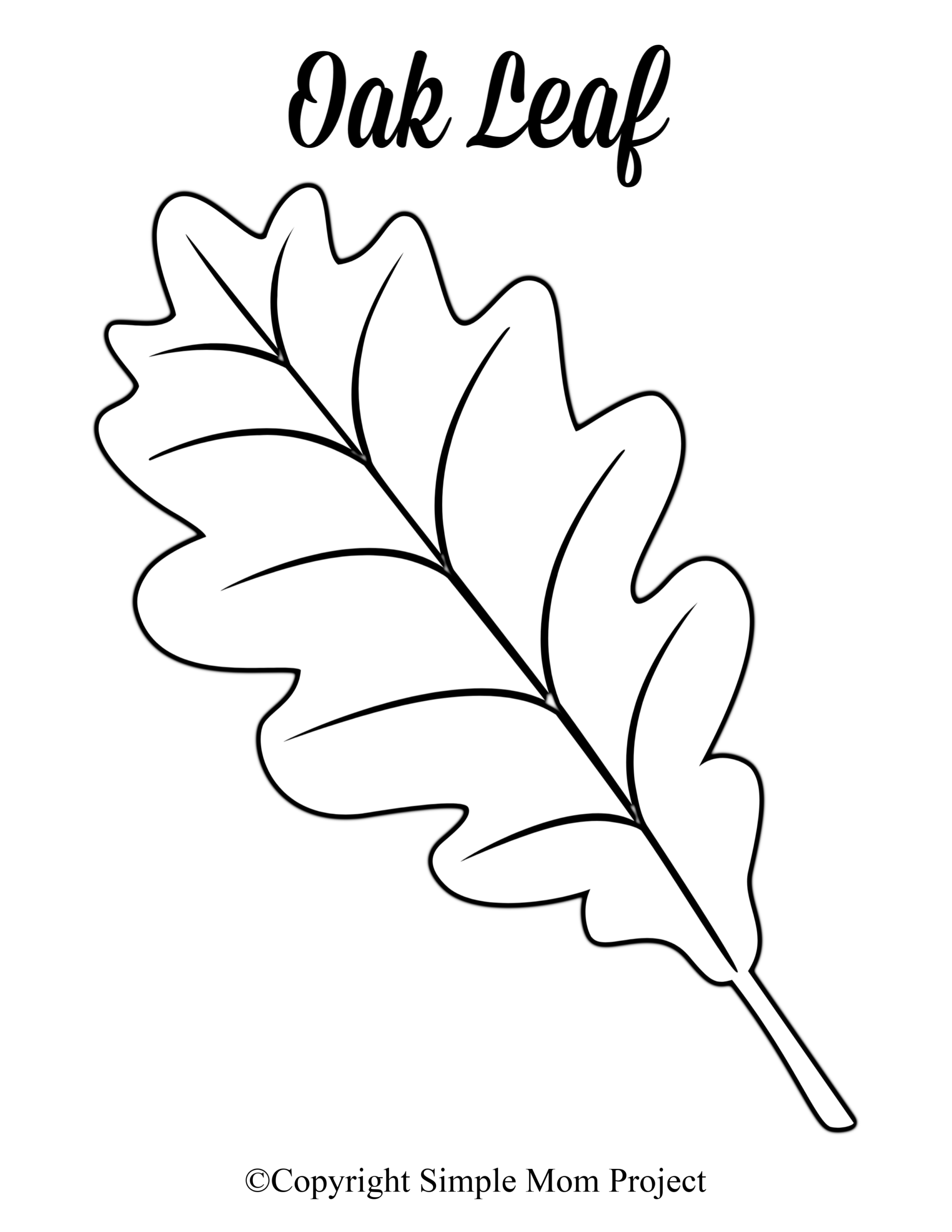 leaf cut out template leaf cut out template