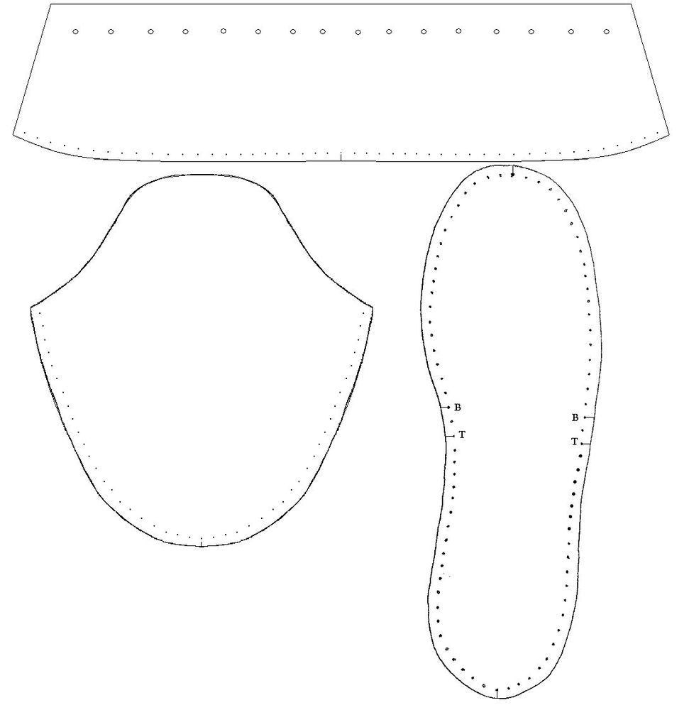 Free Printable Mens Moccasin Boot Pattern Free Printable Mens Moccasin Boot Pattern