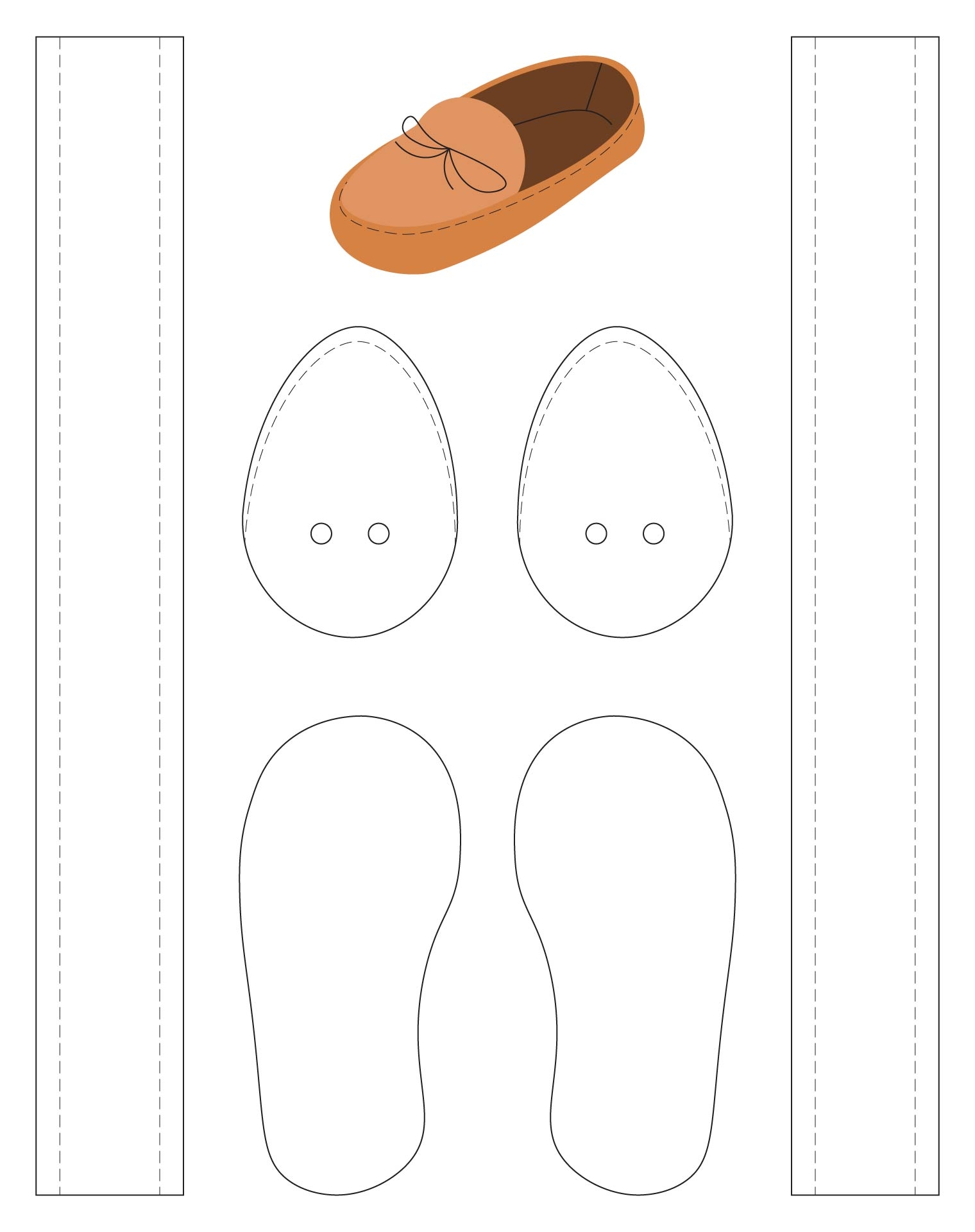 Free Printable Mens Moccasin Boot Pattern Free Printable Mens Moccasin Boot Pattern