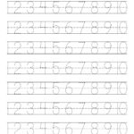Free Printable Number Tracing Worksheets Worksheets Library