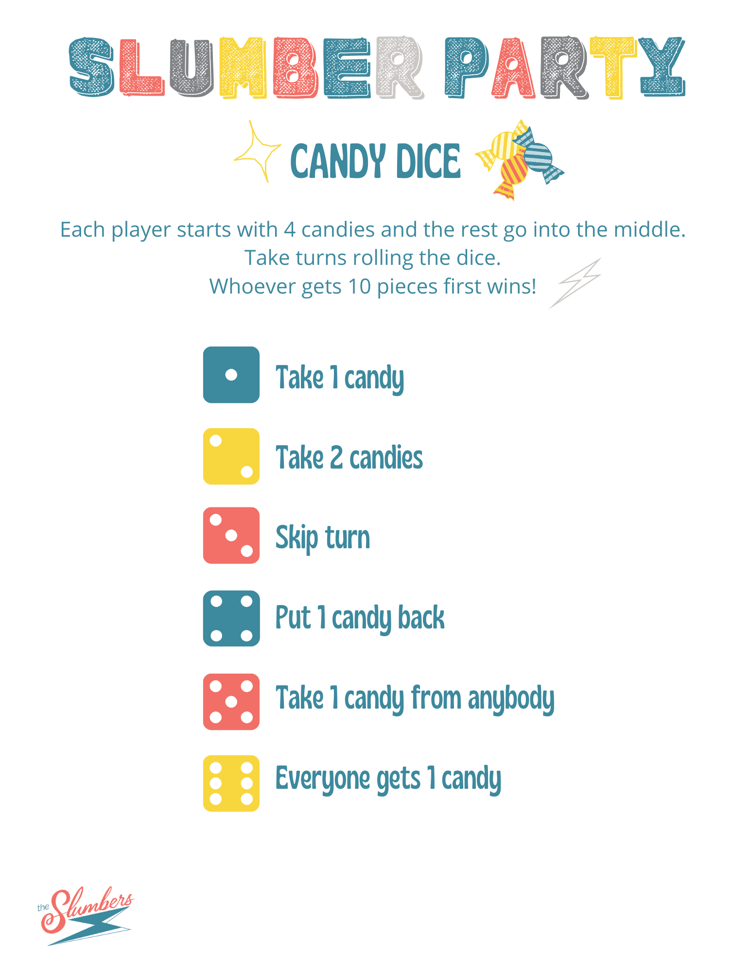 Free Printable Sleepover Activities And Games Fun Ideas For Your Next Slumber Party The Slumbers Free Printable Sleepover Activities And Games Fun Ideas For Your Next Slumber Party The Slumbers